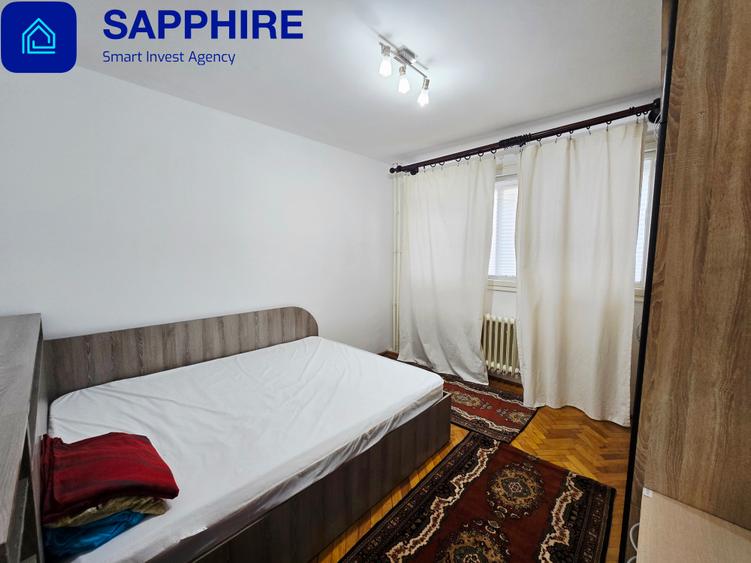 Apartament 3 camere metrou Obor, bloc reabilitat, mobilat și utilat