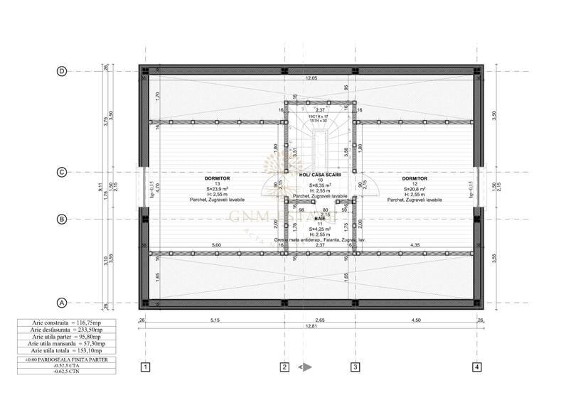 Casa individuala P+M 5 camere constr 2026 Dascalu /Ilfov