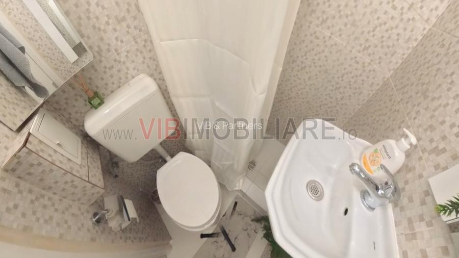Piata Alba Iulia - Moise Nicoara -garsoniera renovata/mobilata/utilata - 5