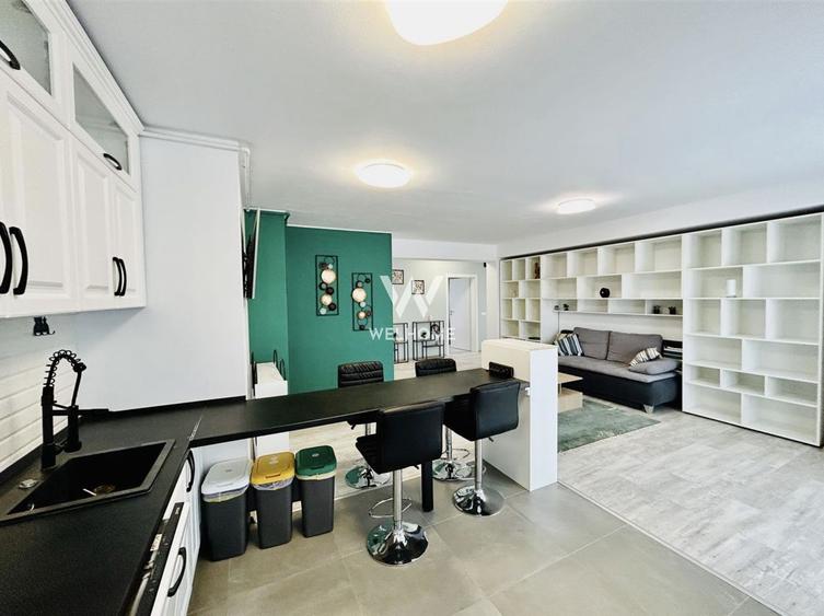 Penthouse la cheie, 4 camere, 2 bai, terasa mare, cart. Kogalniceanu