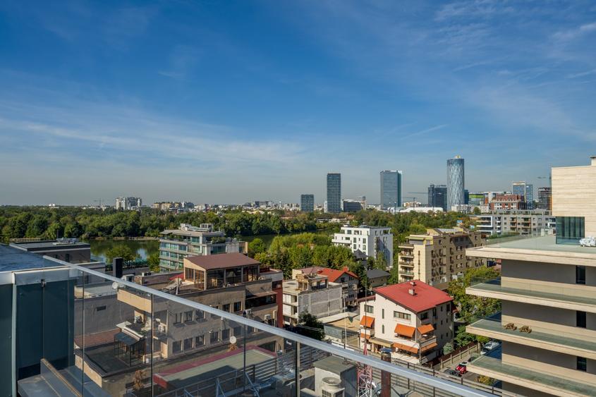 Penthouse cu terase de 235 mp și panoramă 360° | Floreasca – Rahmaninov