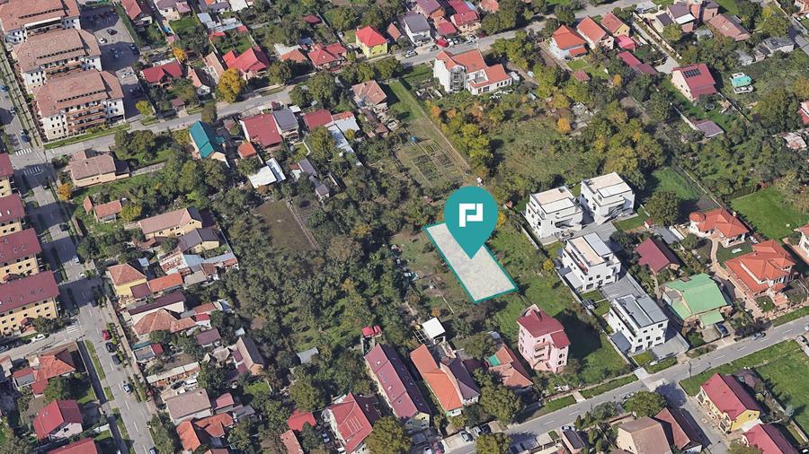 Teren de 580 mp pe strada Ciocarliei, Timișoara