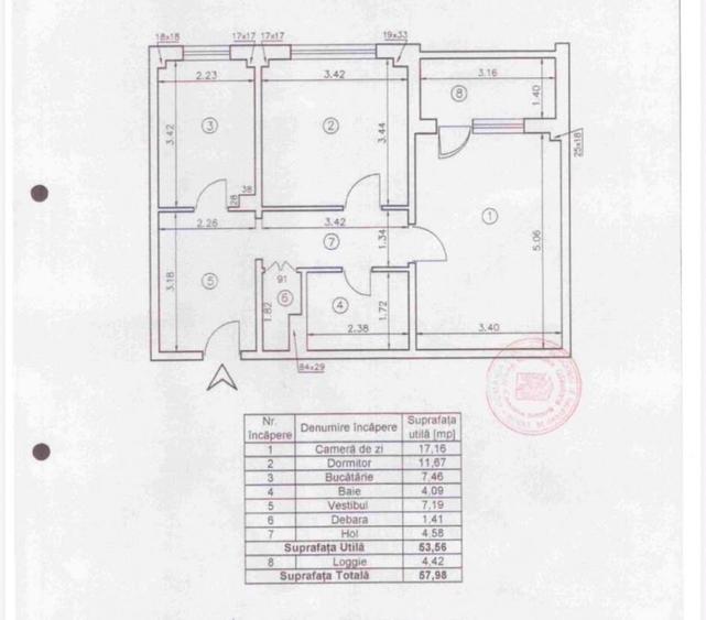 Apartament 2 camere renovat | Panduri – 13 Septembrie | 58 mp | Mobilat complet
