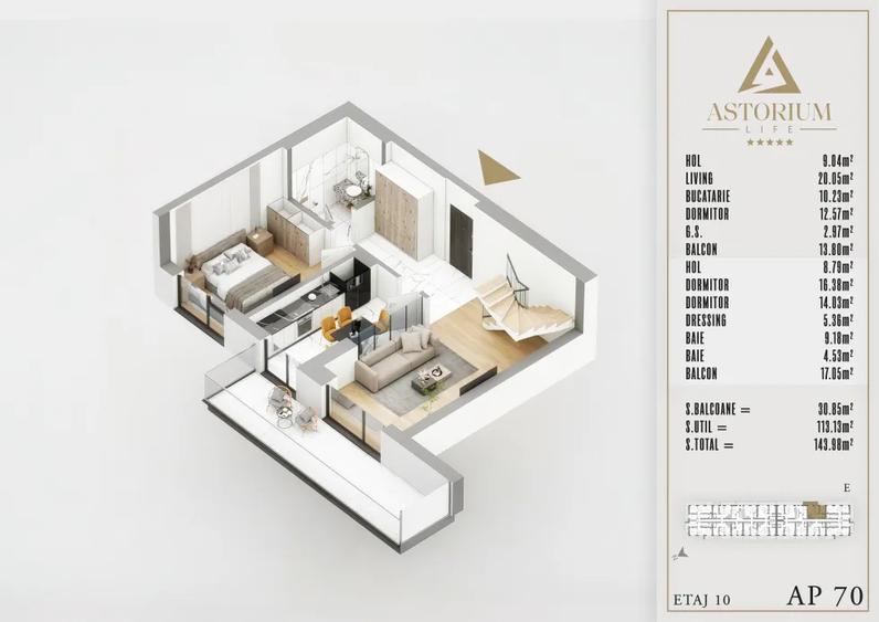 Apartament 4 Camere Moderne în Complex Rezidențial de Lux | Comision 0%