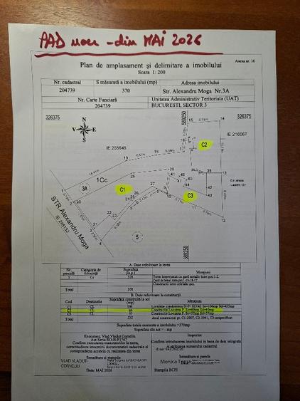 Piata Unirii, Calea Calarasilor, Hala Traian, PROPRIETAR, vand casa P+M, 4 cam.
