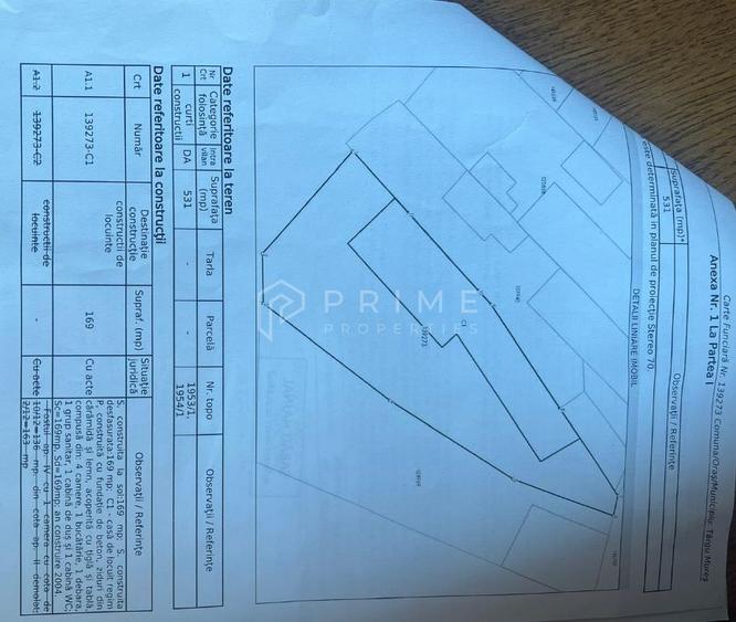 Investiție excelentă în centru – 544 mp teren, zonă liniștită
