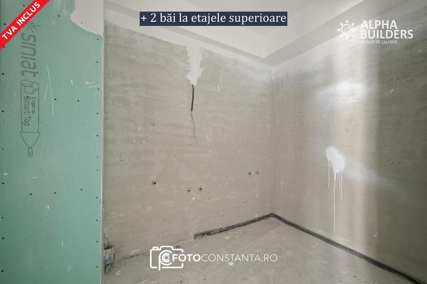 ✅TVA inclus: 132m² utili + terasă 42m² · 5 camere, 3 băi | P+2+t Strada Teleajen