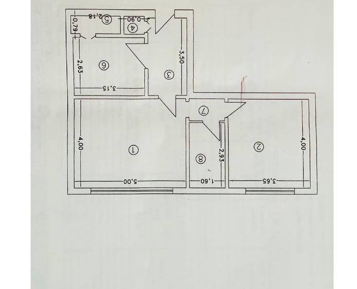 2 camere – ideal locuință / studio / birou
