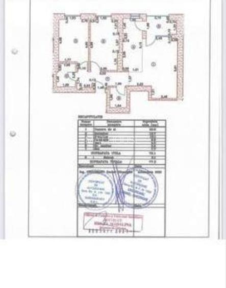 APARTAMENT 3 CAMERE 7/9 73 MP BL 2022 CENTRALA MOBILAT PARCARE METROU PARC
