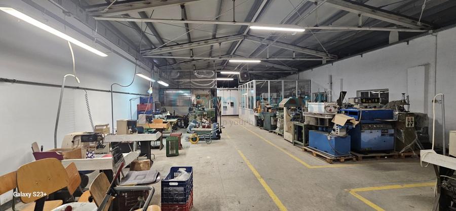 Hala industriala modernizată 2200 mp de vanzare in Pecica, Arad