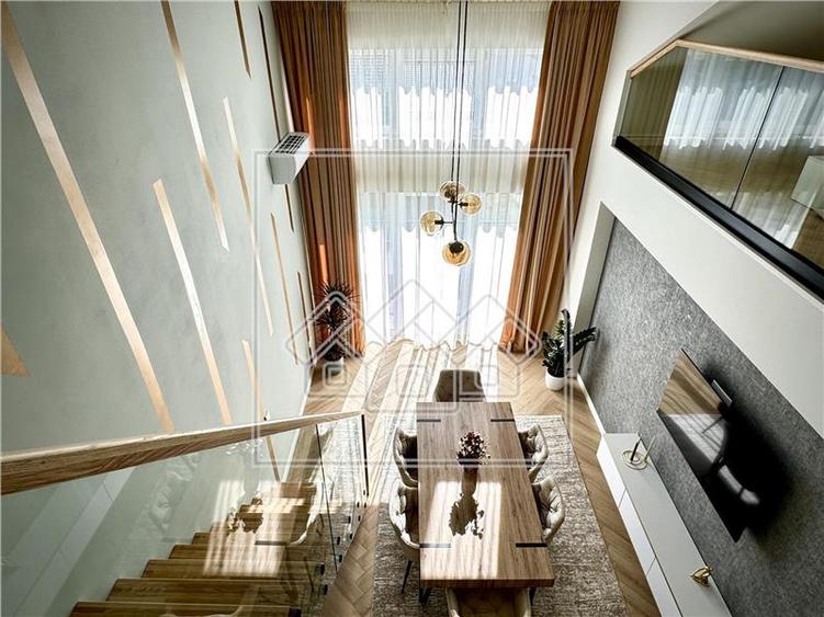 Penthouse 5 camere, 3 bai, mobilat si utilat, disp imd, TVA inclus
