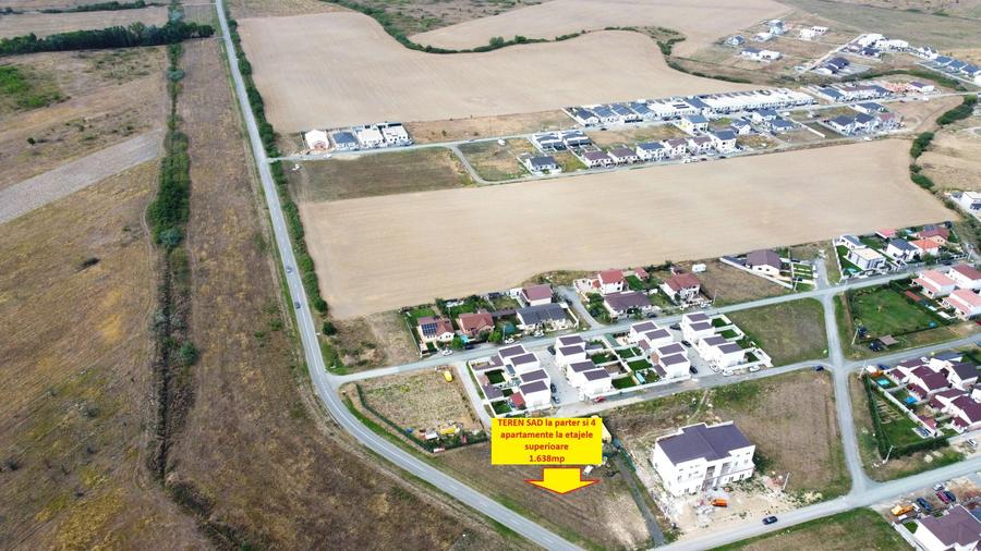 1638mp-Acces direct la Calea Urseni-Teren pentru SAD+4AP