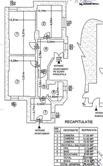 Apartament 3 camere in Vila Ultracentral Str.Roma - 9