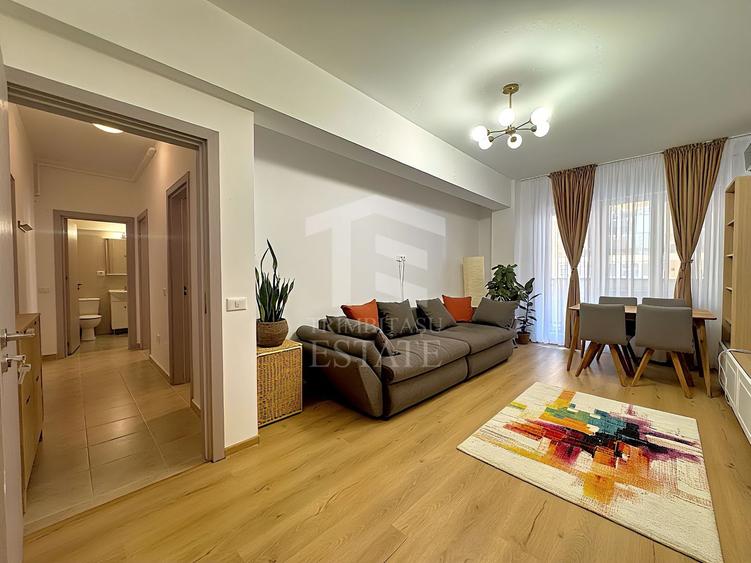 2 camere decomandat | 68 mp cu terasa | Mobilat și utilat | Pallady