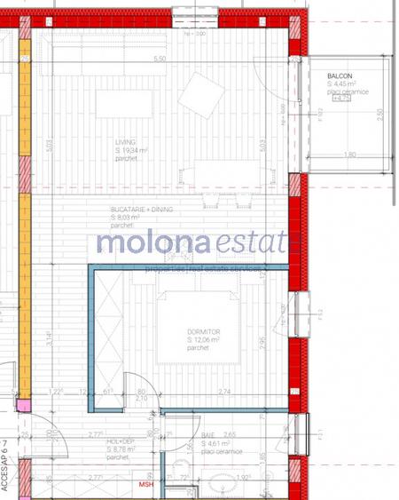 Apartament luminos cu 2 camere într-un proiect NZEB, cu parcare inclusa in preț