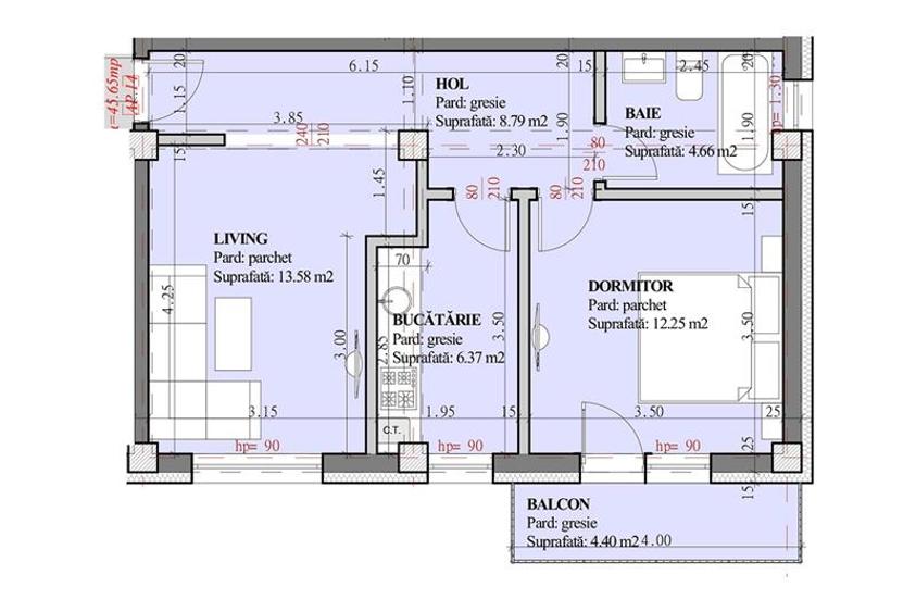 Apartament 2 camere de vanzare