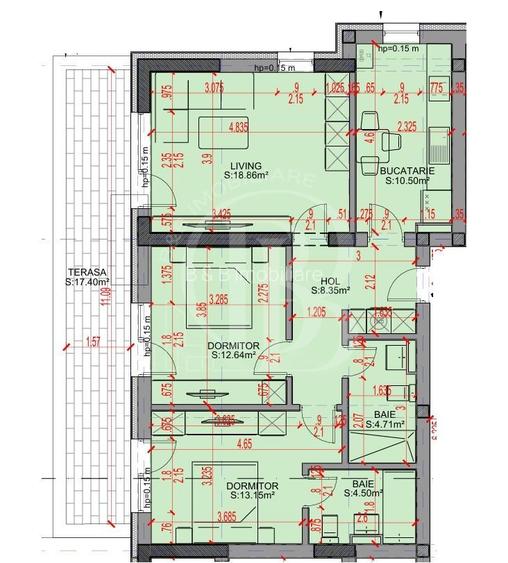 Apartament 3 camere Promo Loc Parcare Theodor Pallady - 1