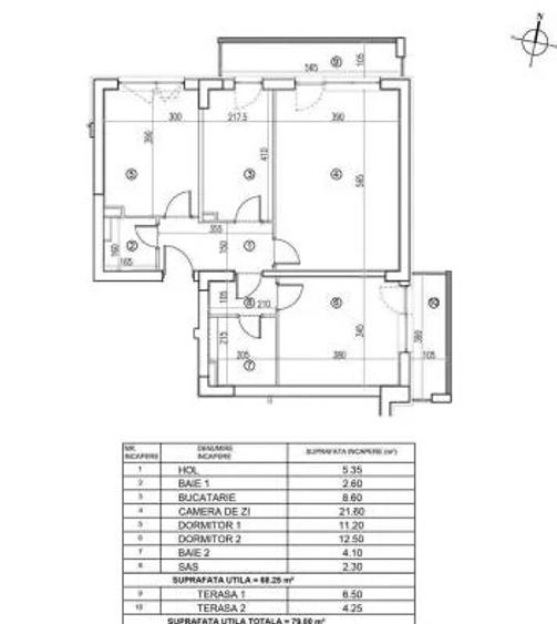 Apartament - 3 camere - decomandat - Baba Novac