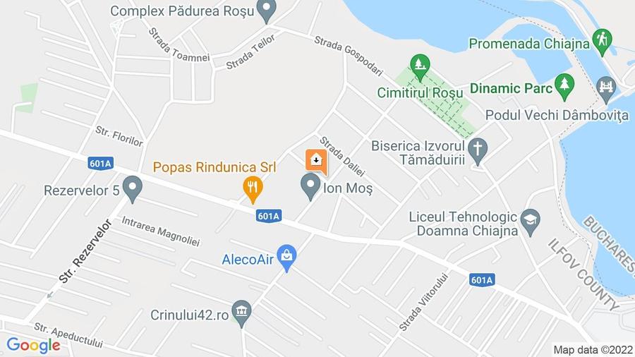 Vila de inchiriat ca locuinta sau birou in Rosu-Chiajna langa padure