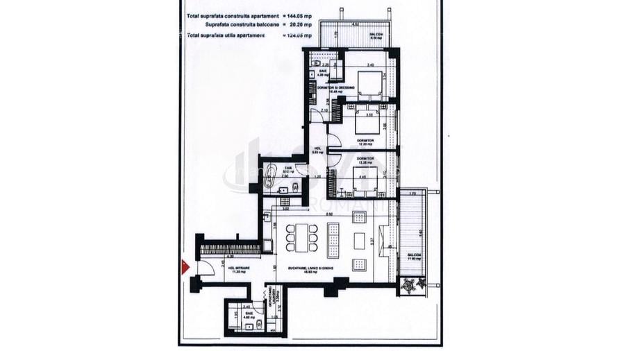 REA1027368 Apartamente 4 camere Aviatiei Bloc nou - 2
