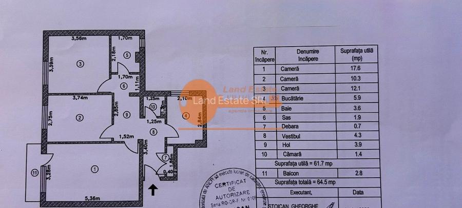 Apartament cu 3 camere zona Tineretului - 6