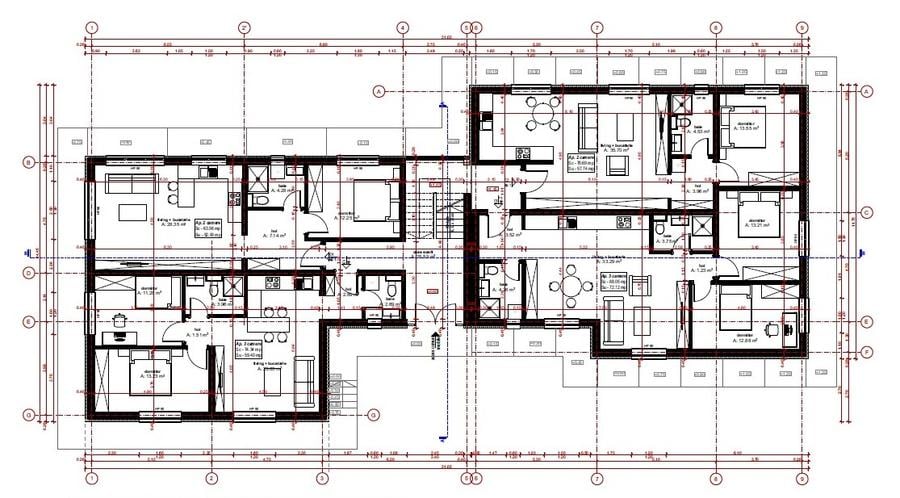 Apartamente de vanzare, intre 42 si 77 mp utili