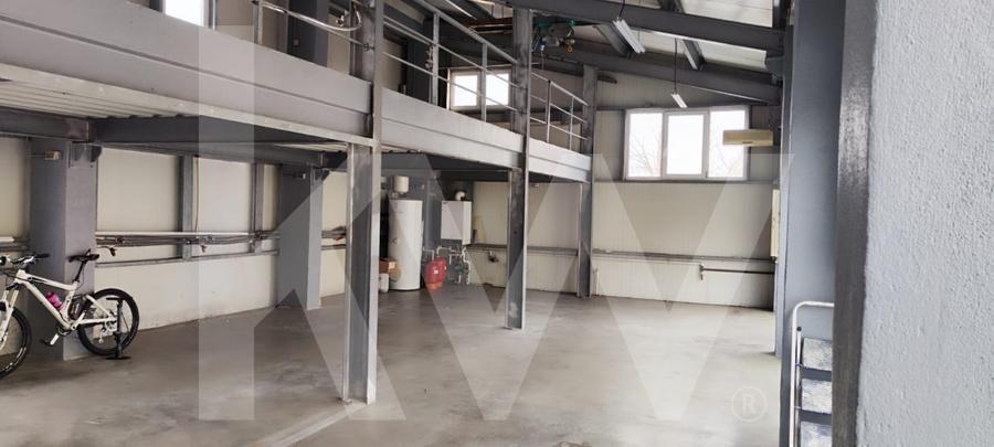 Spațiu comercial, depozitare 250 mp, parter + mezanin, Sibiu