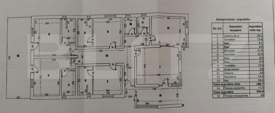 Casă 4 dormitoare, 204 mp, teren 1000 mp, zona Carcea