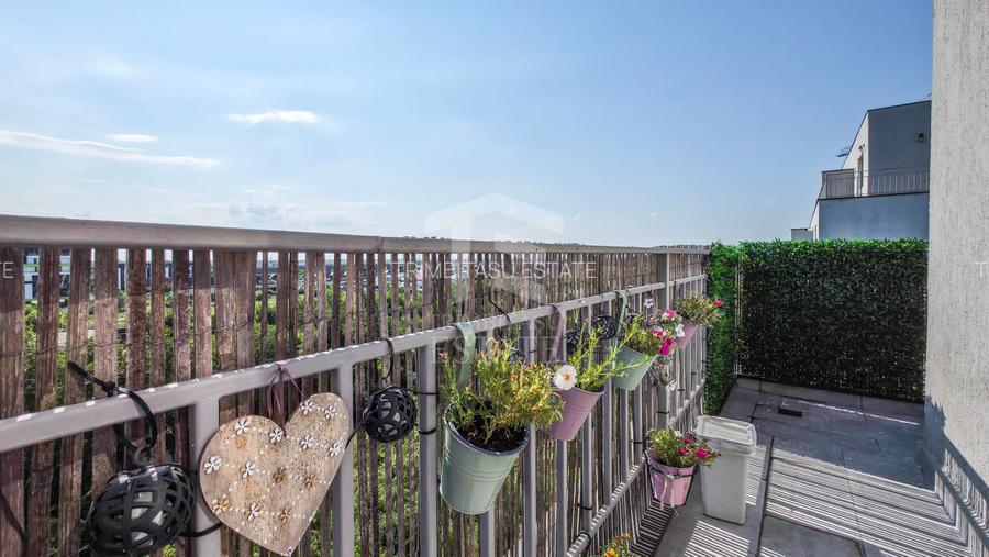 Apartament 2 camere Bragadiru Alunului, mobilat, balcon 15mp, parcare - 12