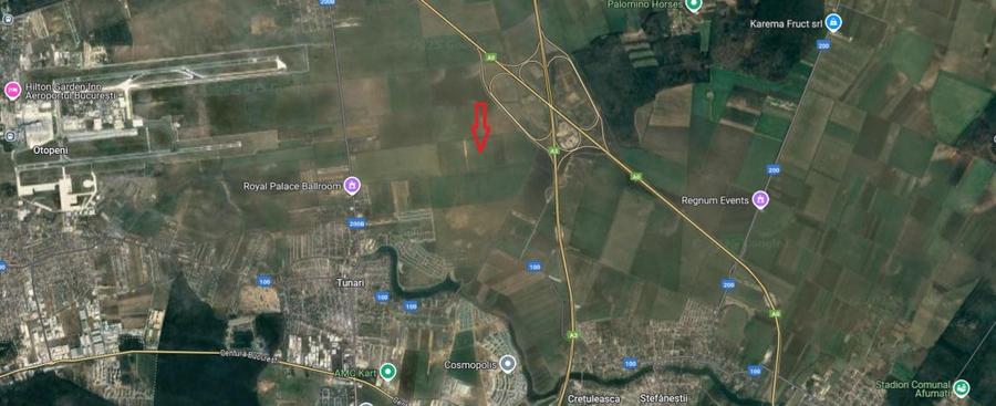Teren 16.434mp, intravilan, Tunari-Lacul Pasarea