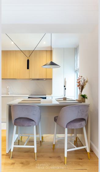 Apartament nou, premium de 3 camere, amenajare cu designer in imobil nou