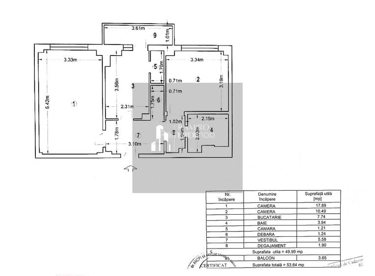 Apartament 2 camere, Vitan/Mihai Bravu, renovat, mobilat-utilat - 9