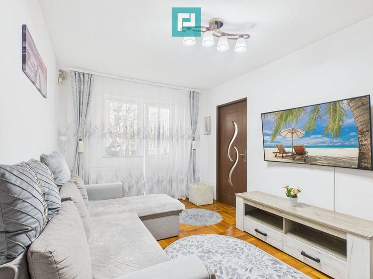 Apartament cu 3 camere complet mobilat și utilat