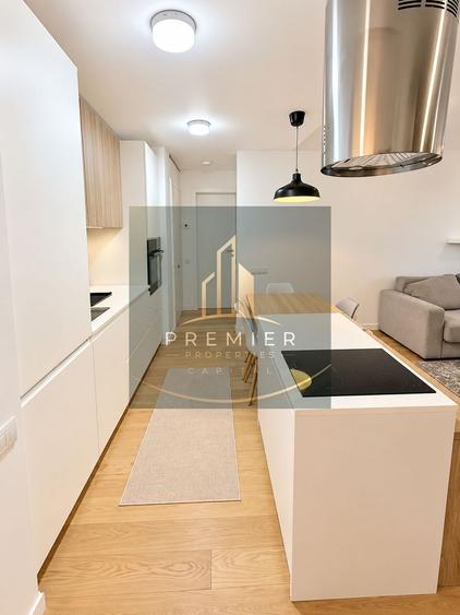 Apartament 2 camere de închiriat One Herăstrău Plaza, terasă 35 mp