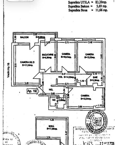 Apartament 4 camere - Flămânda / TOMIS I