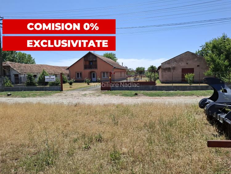 Hală/Grajd + teren mare + Casă modernă - Proprietate mixtă de vânzare în Nădlac - 3