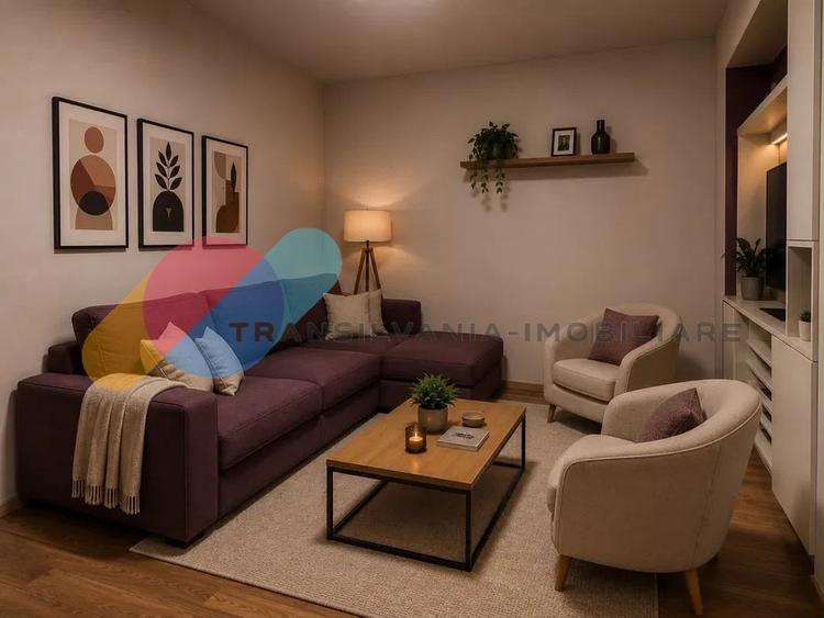 Apartament 3 camere, 55 Mp, finisaje premium, zona Manastur