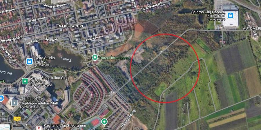 Teren de vanzare in PUZ Sopor! Zona M1 ! H max 35m !