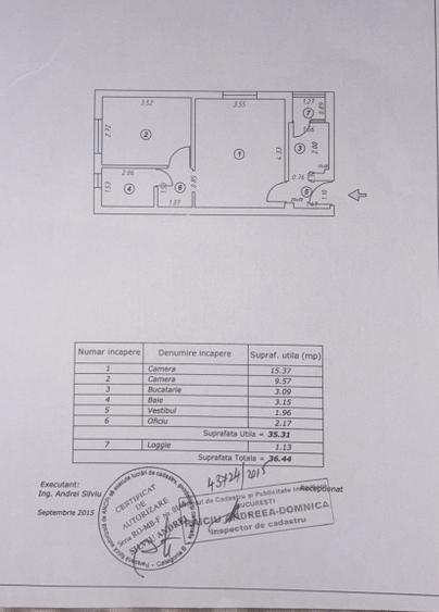 Apartament 2 Camere | Berceni / Uioara | Confort 2 | Mobilat si Utilat | Renovat
