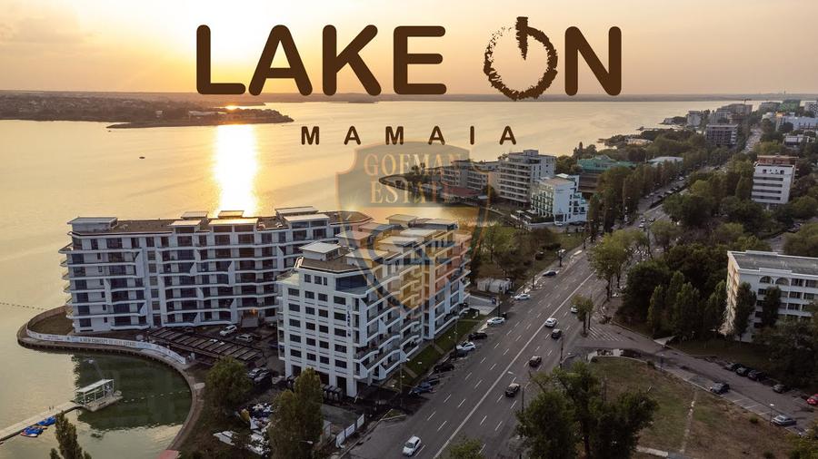 2 camere, Mamaia, Lake On, vedere lac si mare balcon parcare subterana, gaze A/C