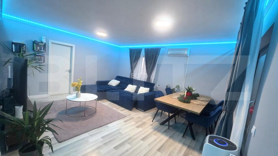 Apartament 3 camere | 76 mp utili + terasă spectaculoasă 16 mp | Sânpetru - 2