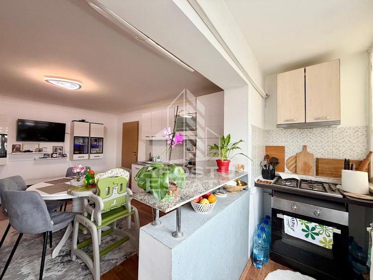 Apartament 3 camere de vanzare, Semidecomandat, Sagului, Timisoara