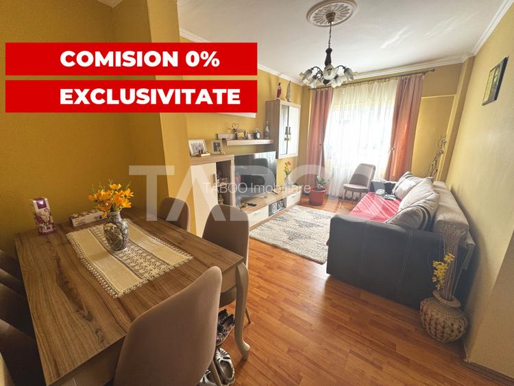COMISION 0 - Apartament decomandat cu 4 camere 2 bai balcon Cisnadie - 2
