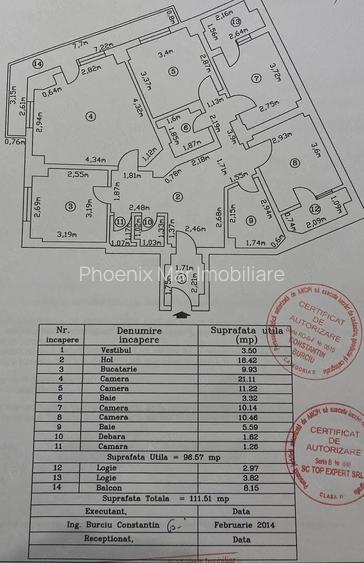 Vanzare ap. 4 cam. et.4/8, bloc 1980, metrou Universitate - 10