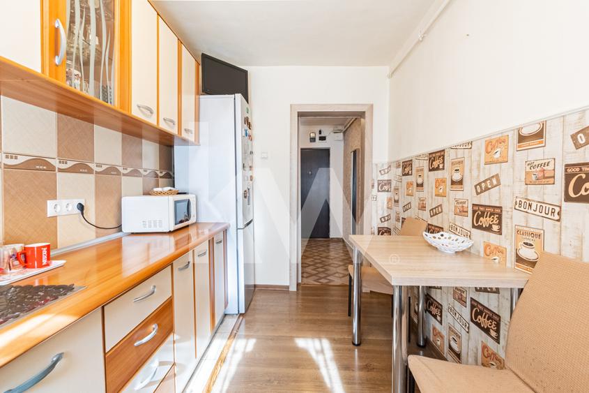 Apartament cu 2 camere, structura circulara (Confort 1), situat in inima cartier