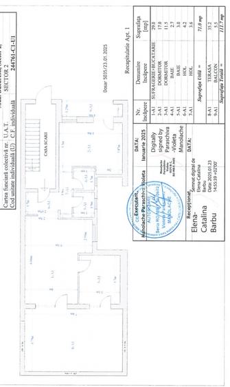 Apartament cu 3 camere 2 bai+terasa de 35 mp bloc Boutique Zona Mega Mall - 37