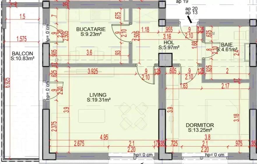 Locuință nouă 2 camere cu finisaje premium