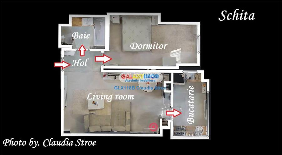 INCHIRIERE APARTAMENT 2 CAMERE CENTERAL ADRESS RESIDENCE