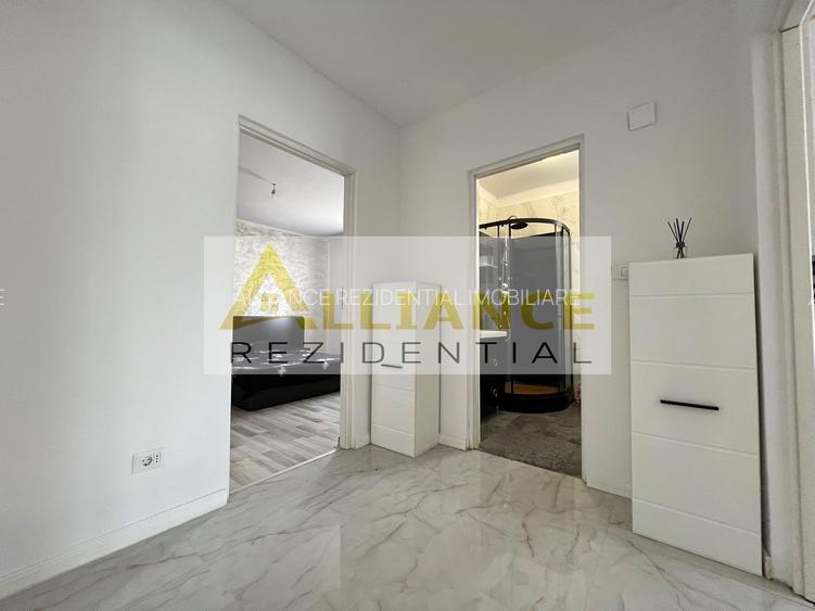 Duplex mobilat si utilat  - 3 camere -2 bai - 13