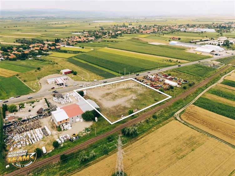 7.000 mp teren industrial premium la DN11, acces TIR, post trafo, Brasov . Sf. G - 20